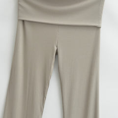 High Sport Kick Flare Pants