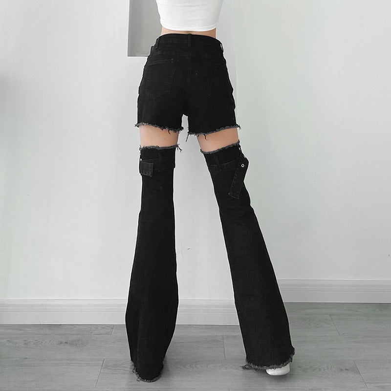 High Street Trend Flared Pants