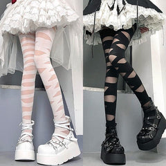 Gothic Lace Pantyhose