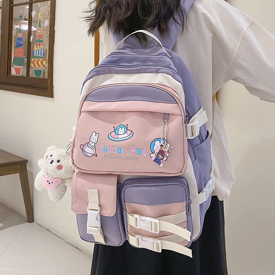 Kawaii waterproof candy backpack - Kaysmar