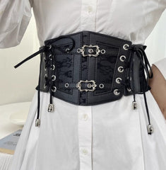 Leather Waist Corset Belt