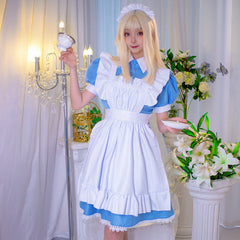 Light Blue Maid Dress Cosplay