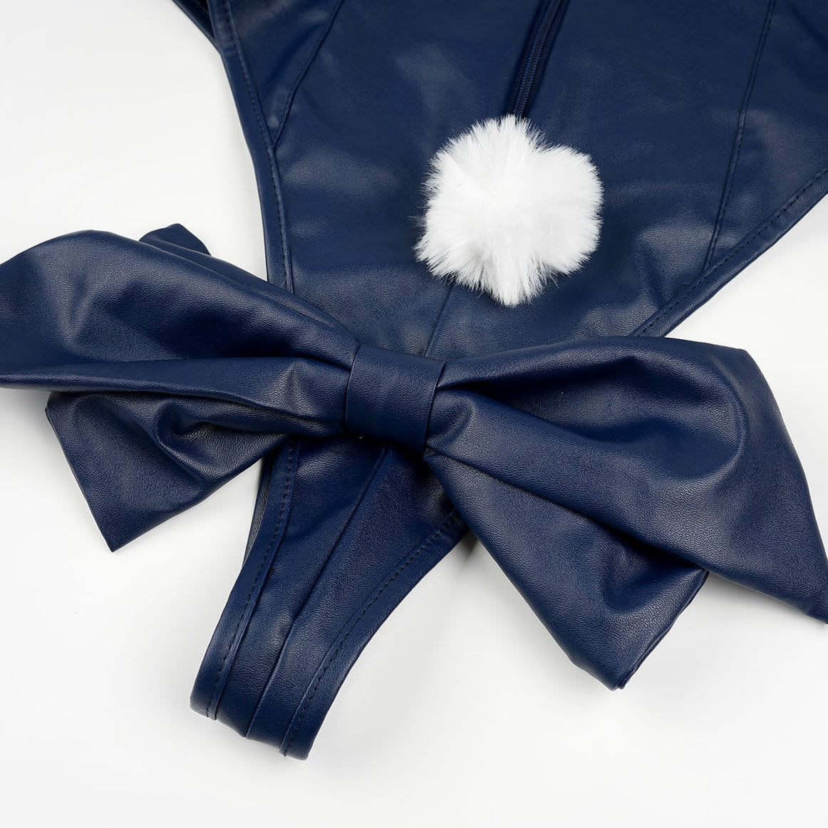 Navy Blue Bunny Girl Lingerie Set