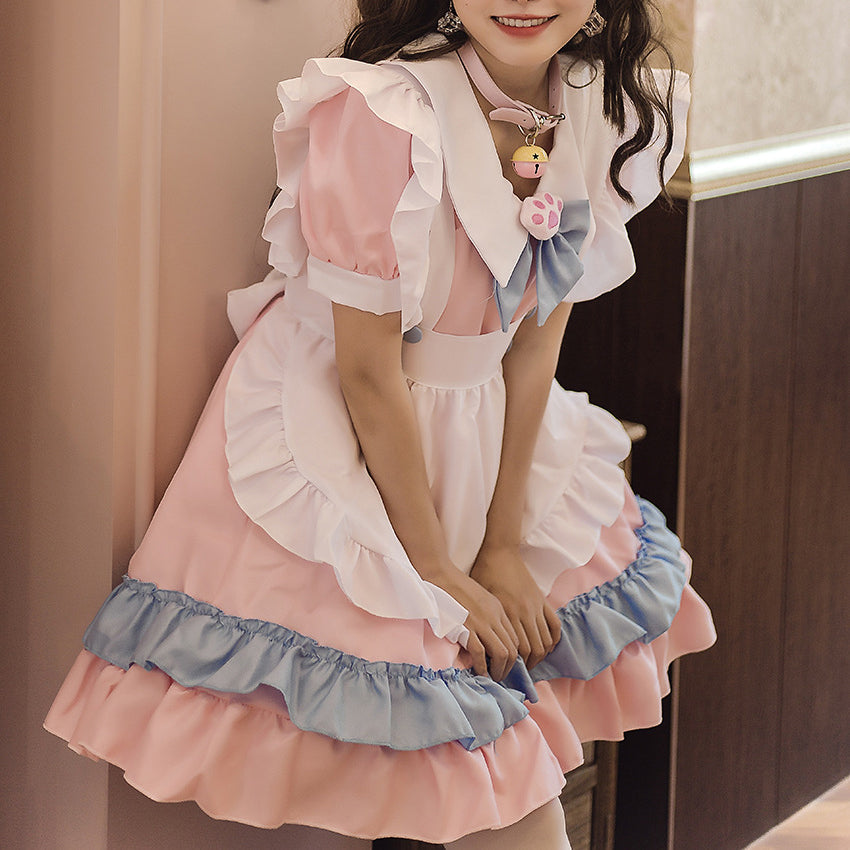 Pastel Pink Maid Dress