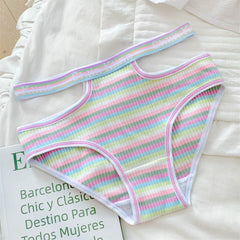 Rainbow Stripe Panties