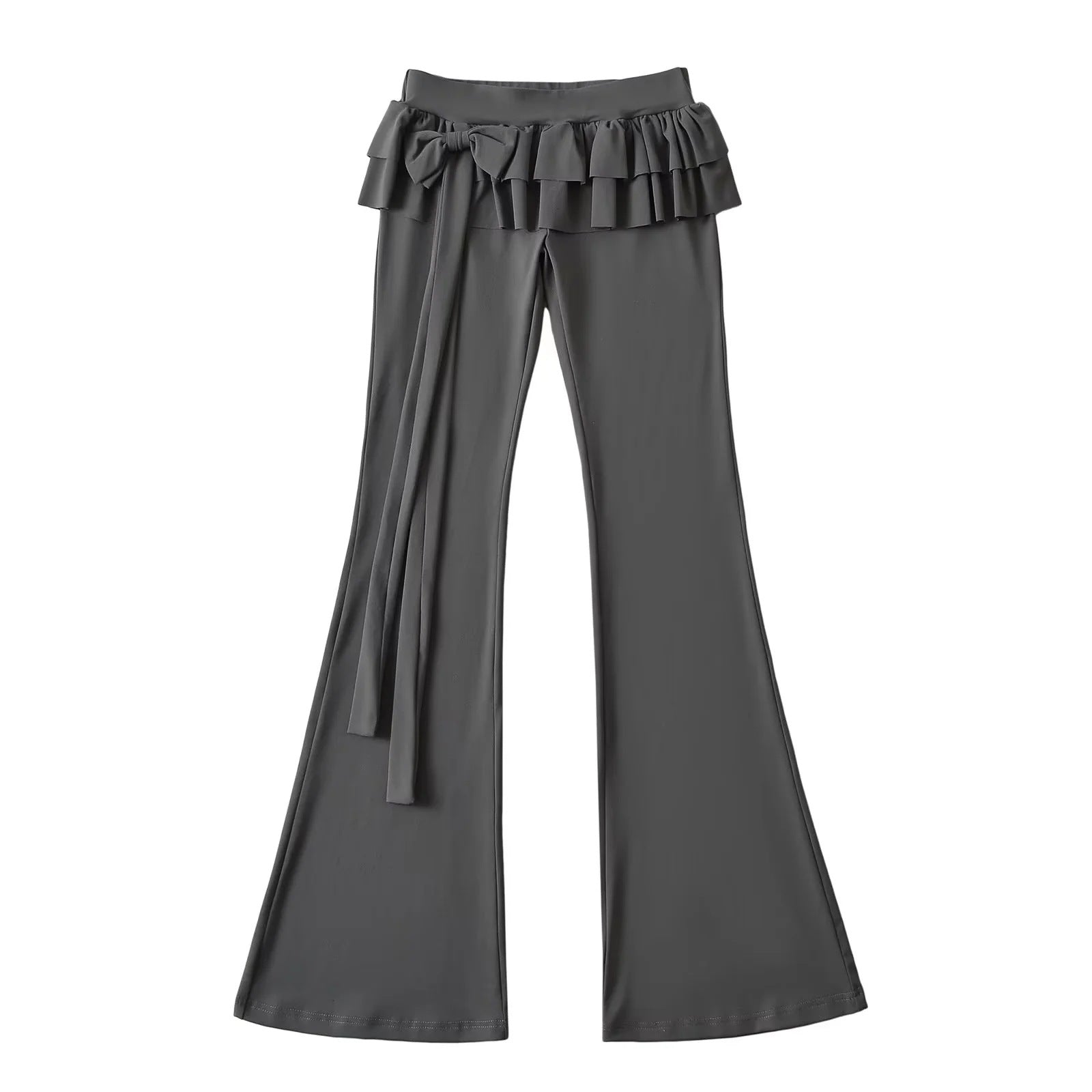 Ruffle Flare Pants