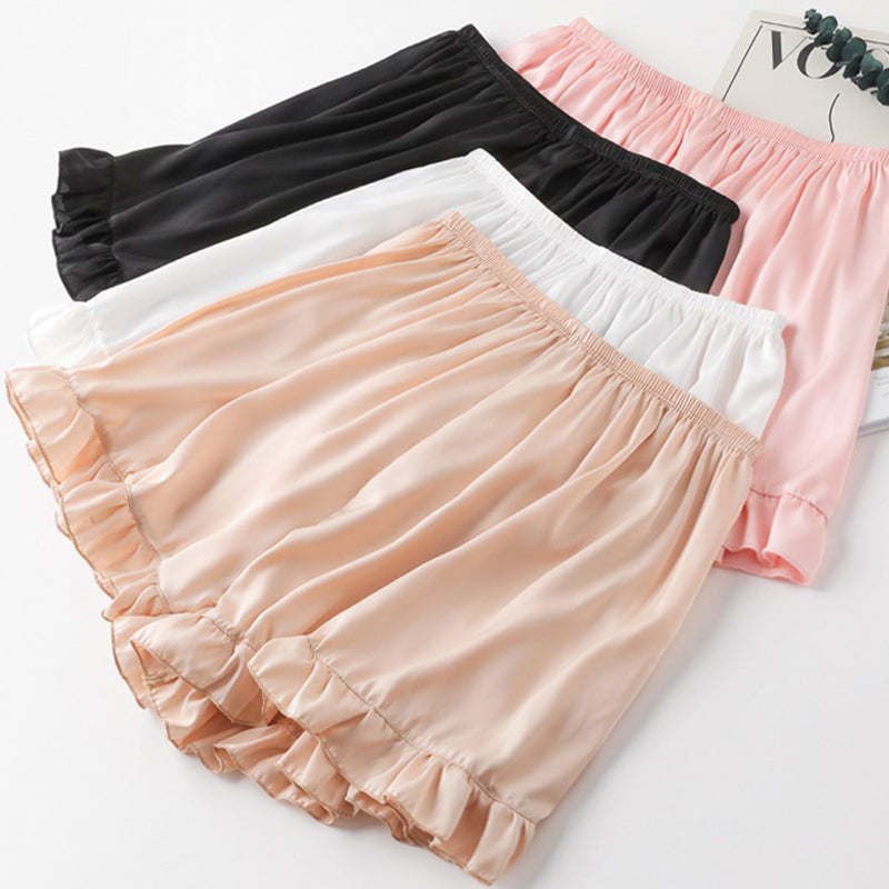 Ruffle Hem Shorts