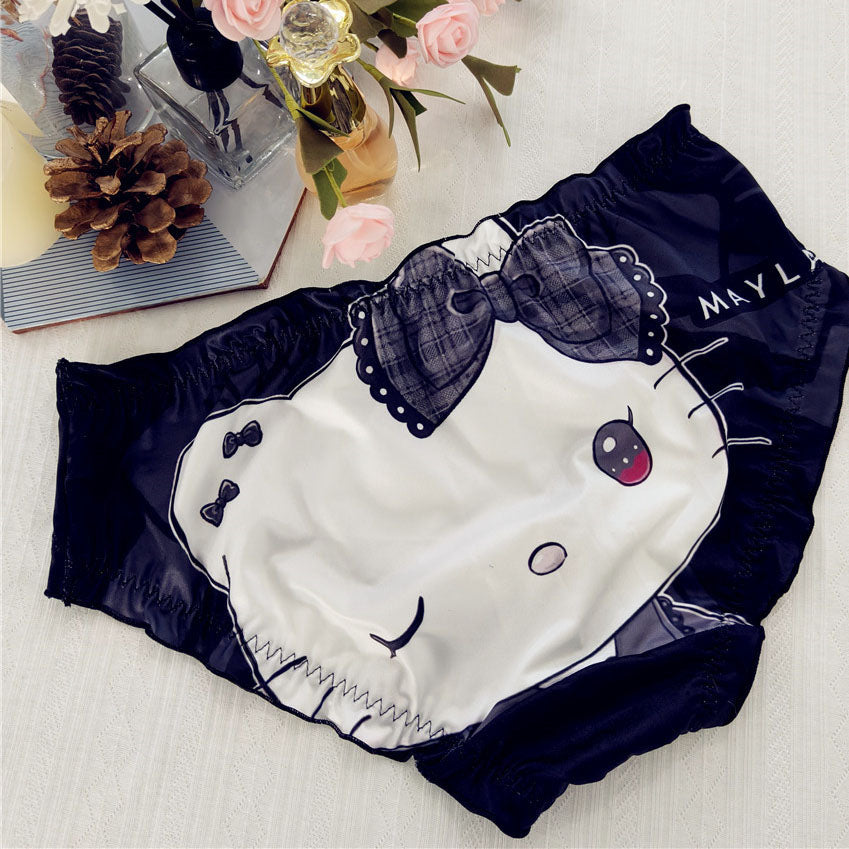 Anime White Ruffle Panties