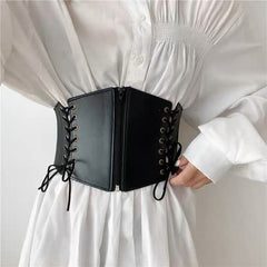 Black Corset Waist Belt