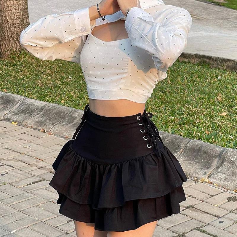 Black Goth Skirt