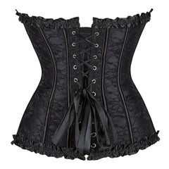 Black Strapless Corset