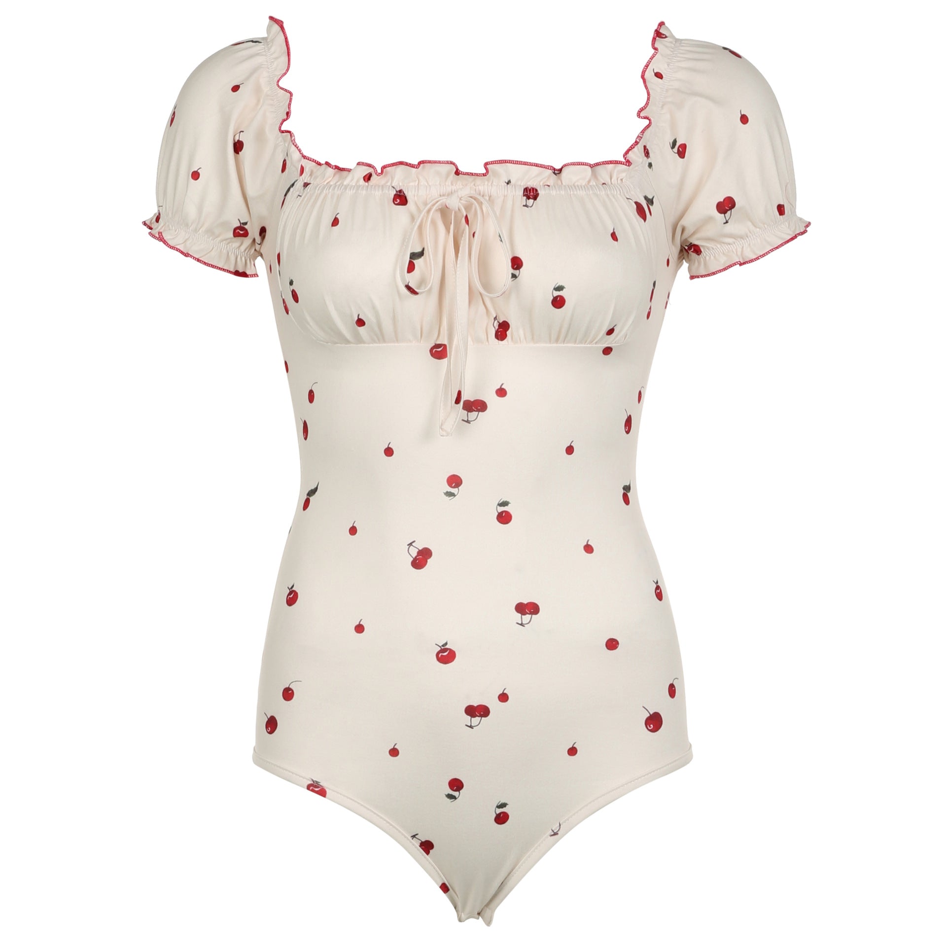 Sweet Cherry Print Bodysuit