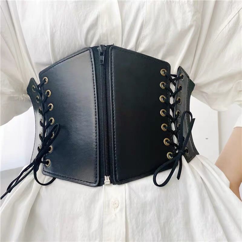 Black Corset Waist Belt