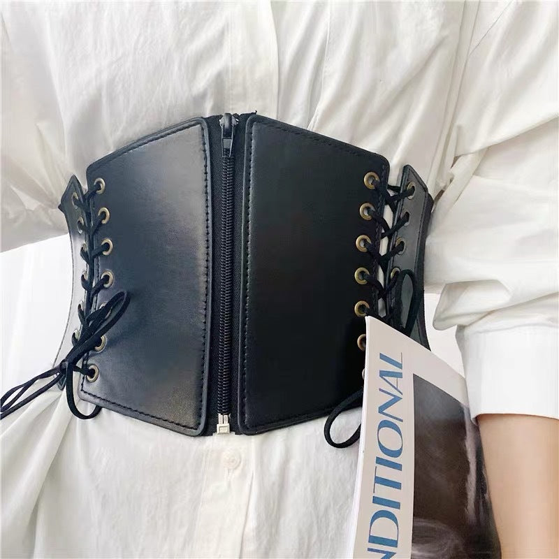 Black Corset Waist Belt