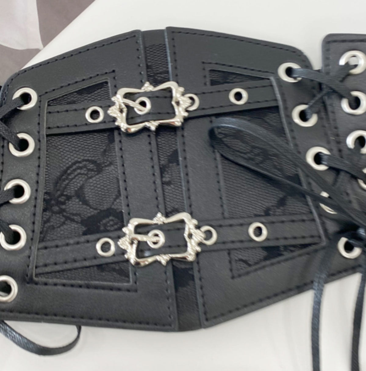 Leather Waist Corset Belt