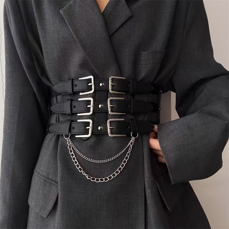 Steampunk Corset Belt