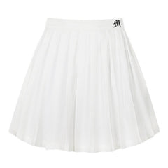 High Waist Pleated Skirt