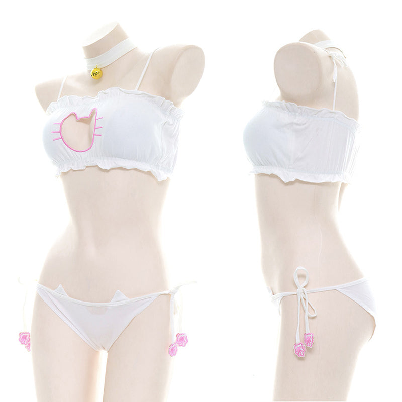 Kawaii Cat Lingerie Set