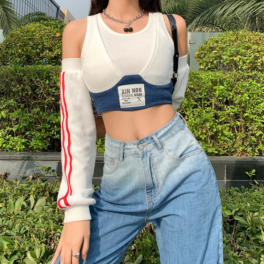 Y2k Aesthetic Crop Top - Kaysmar