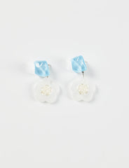 Flower Bow Earrings