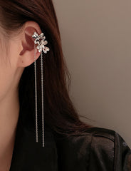 Flower Fringed Earrings