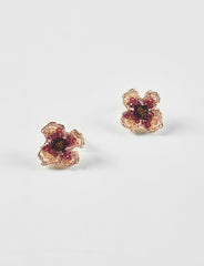 Flower Crystal Earrings