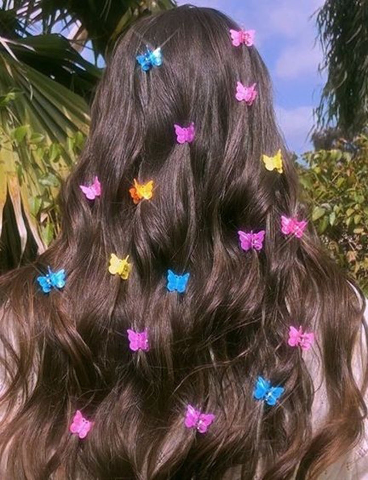 Butterfly Candy Color Hair Claw