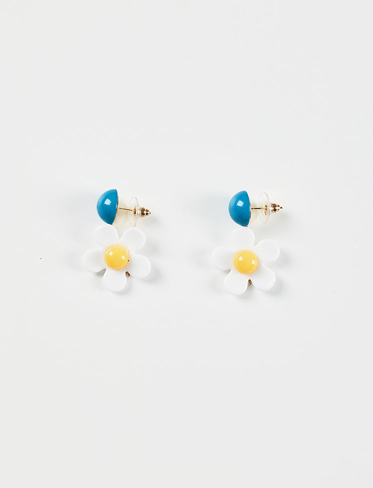 Flower Bow Earrings