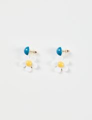 Flower Bow Earrings