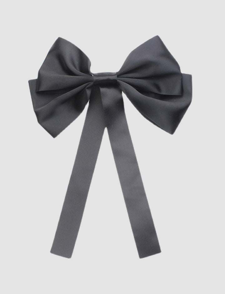 Solid Color Bow Hairpin
