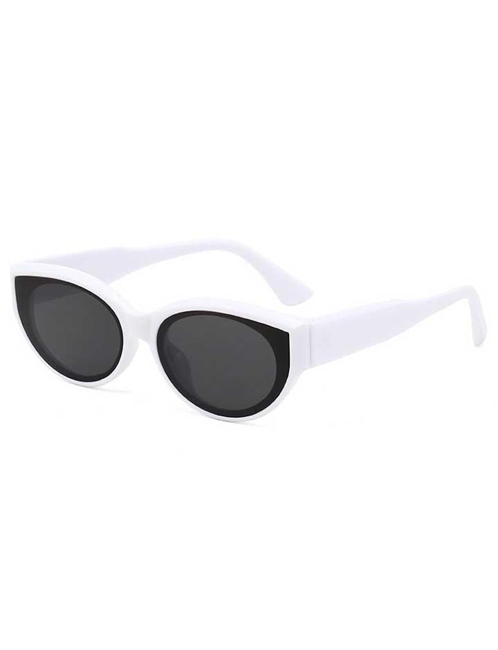 Jelly Small Frame Oval Sunglasses