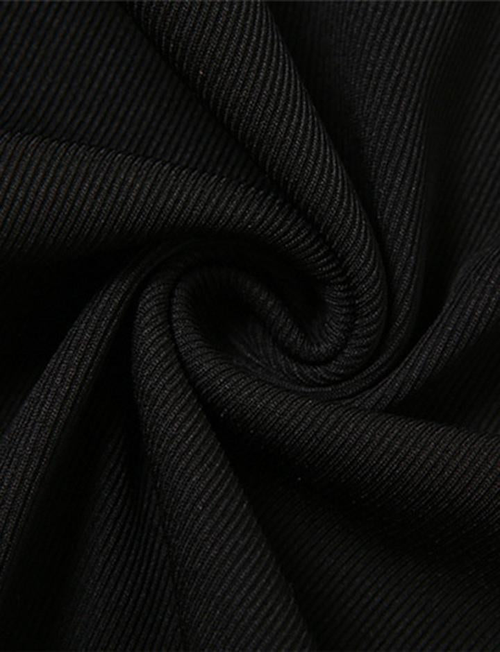 Black Sleeve Technical Bodysuit