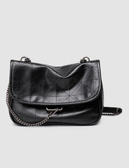 Rhombus Chain Soft Shoulder Messenger Bag