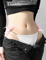 Ballet Ribbon Chain Briefs