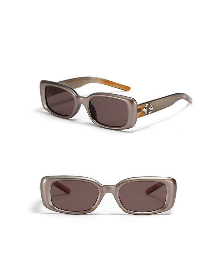 Planet Pattern Vintage Sunglasses