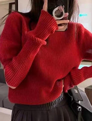 Cropped Removable Sleeve Sweater