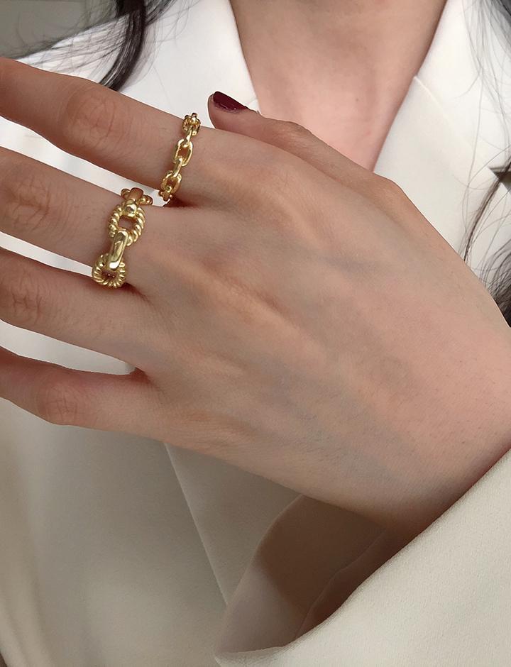 Cool Gold Silver Ring