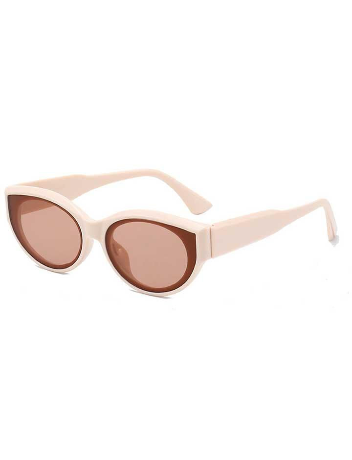 Jelly Small Frame Oval Sunglasses