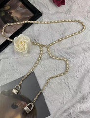 Waist Chain Flower Chain Decorated Belt