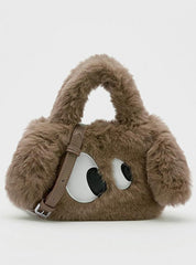 Big Eye Puppy Plush Bag